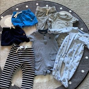 Baby gap baby boys 3-6 month trunk lot